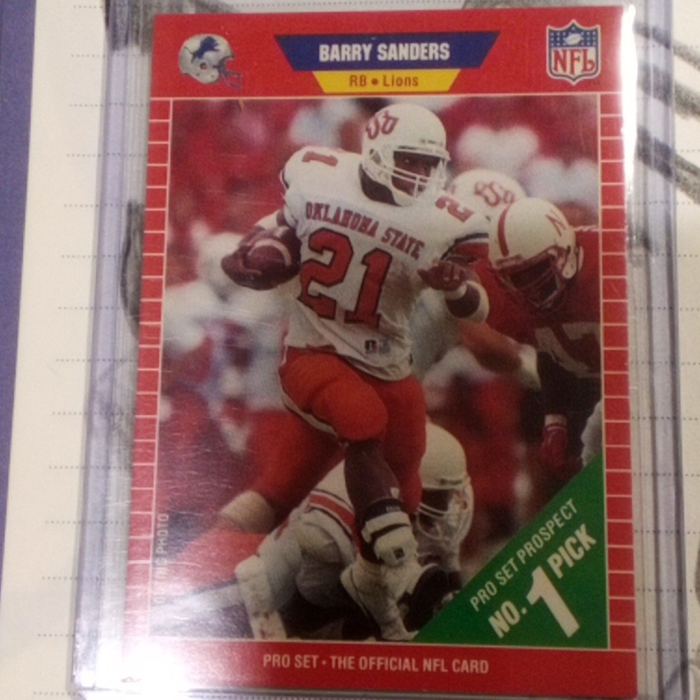 Pro  Set number 1 draft pick